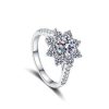 Moissanite Rings